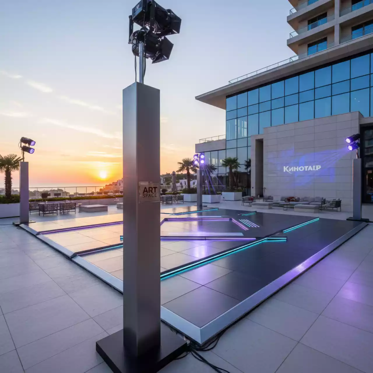 Аренда Танцы со звездами Skyway в Grand Karat Sochi — ART SPACE