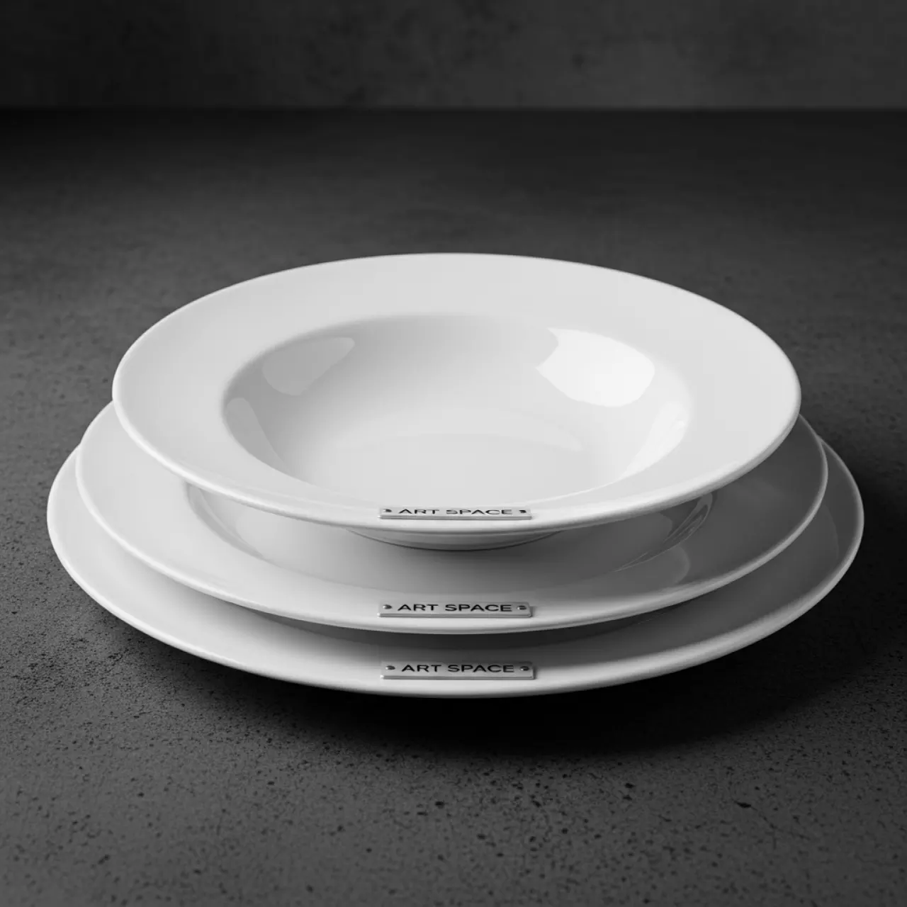 Аренда Тарелка для пасты белая 27 см в конгресс-холле отеля Жемчужина — ART SPACE