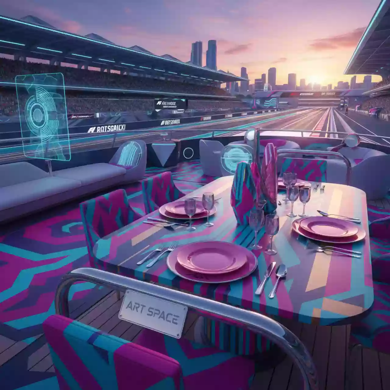 Аренда Тарелка подстановочная Tognana Wienna Charm розовая 31 см на VIP-яхте (Имеретинский порт) — ART SPACE