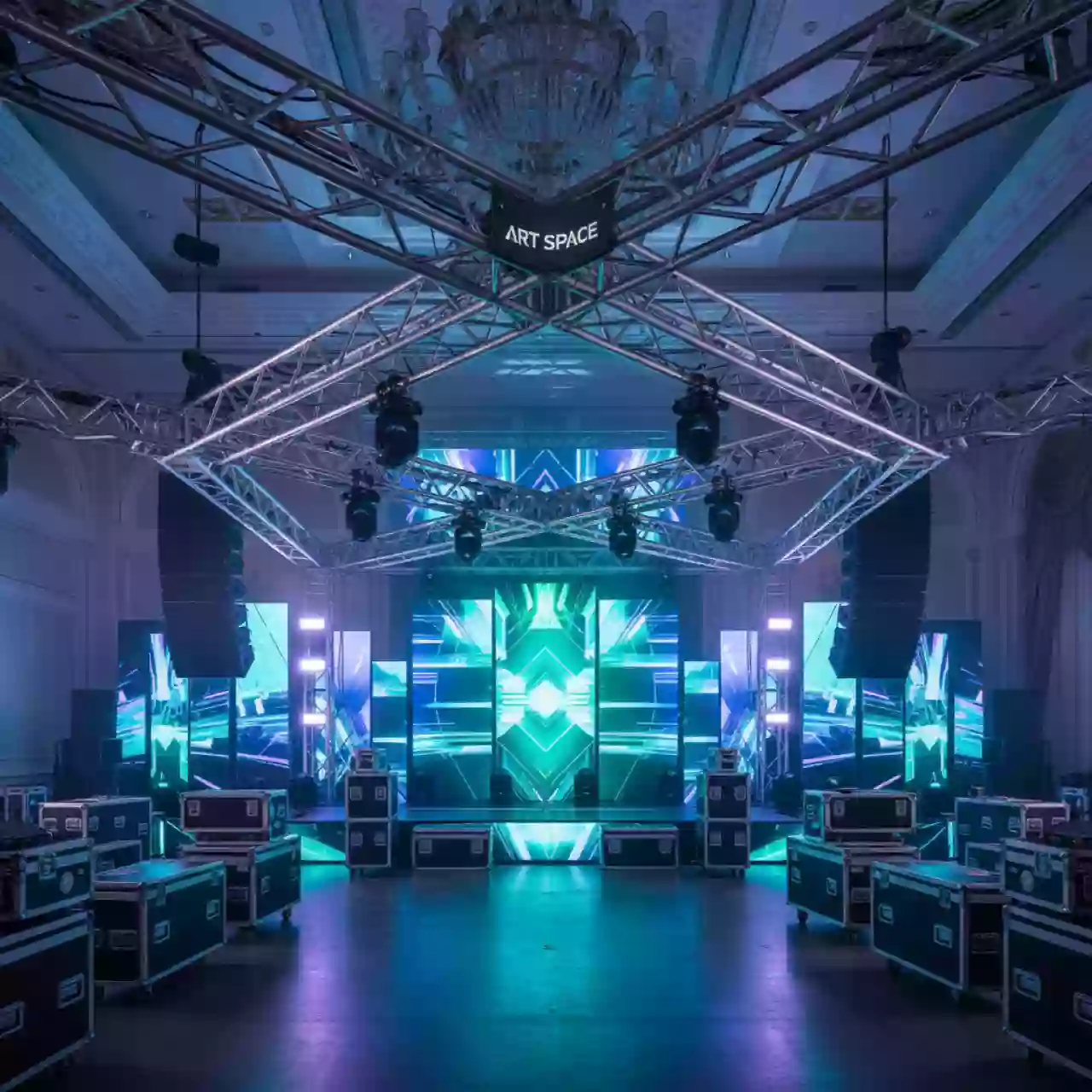 Аренда Техническая поддержка мероприятий в Mövenpick Hotel — ART SPACE