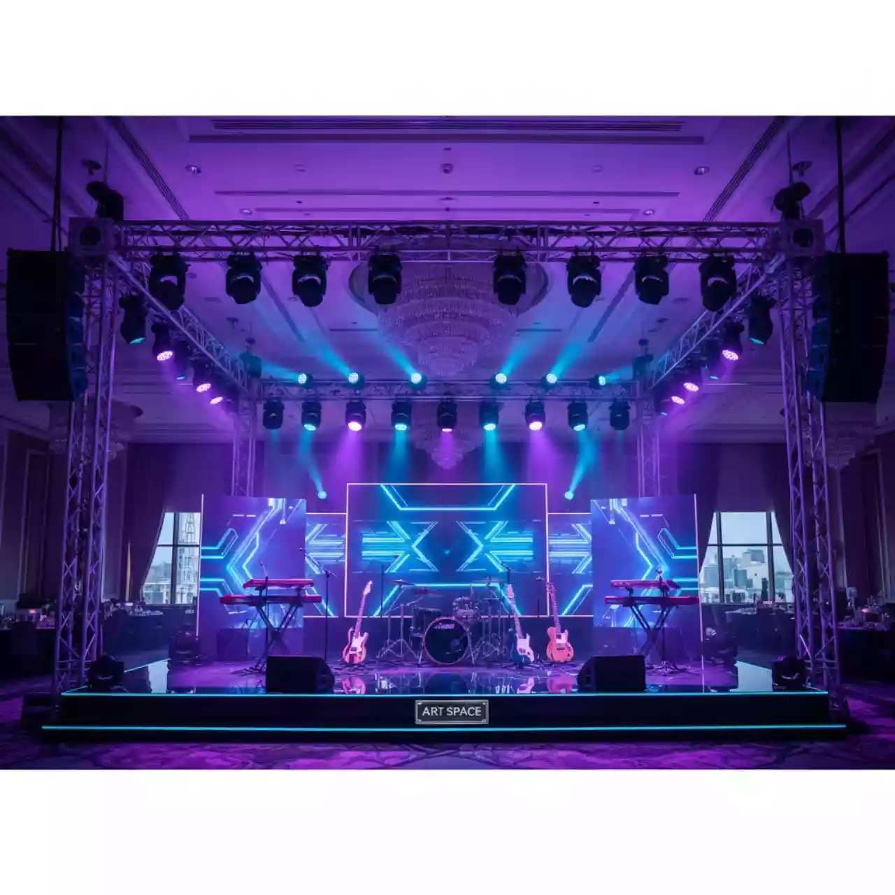 Аренда Технический райдер для кавер группы Tanslu в отеле Les Art Resort в Mövenpick Hotel — ART SPACE