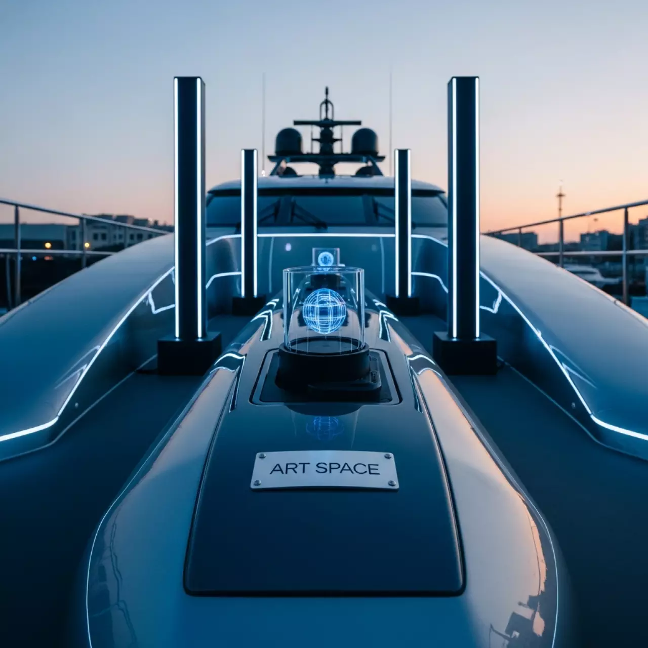 Аренда Техническое обеспечение мероприятий комплексное на VIP теплоходе (Морпорт Сочи) — ART SPACE