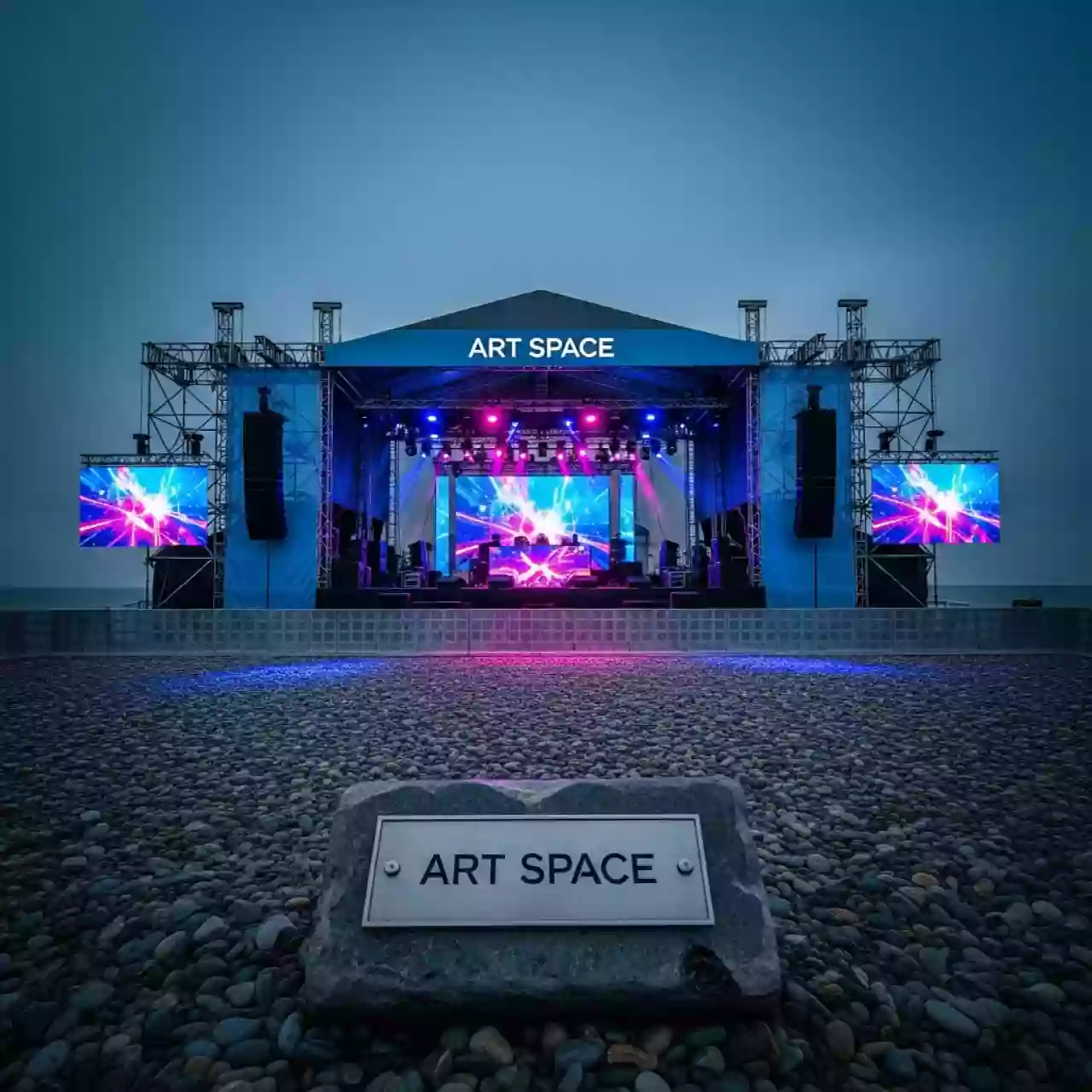 Аренда Техническое обеспечение на пляже «Маяк» — ART SPACE