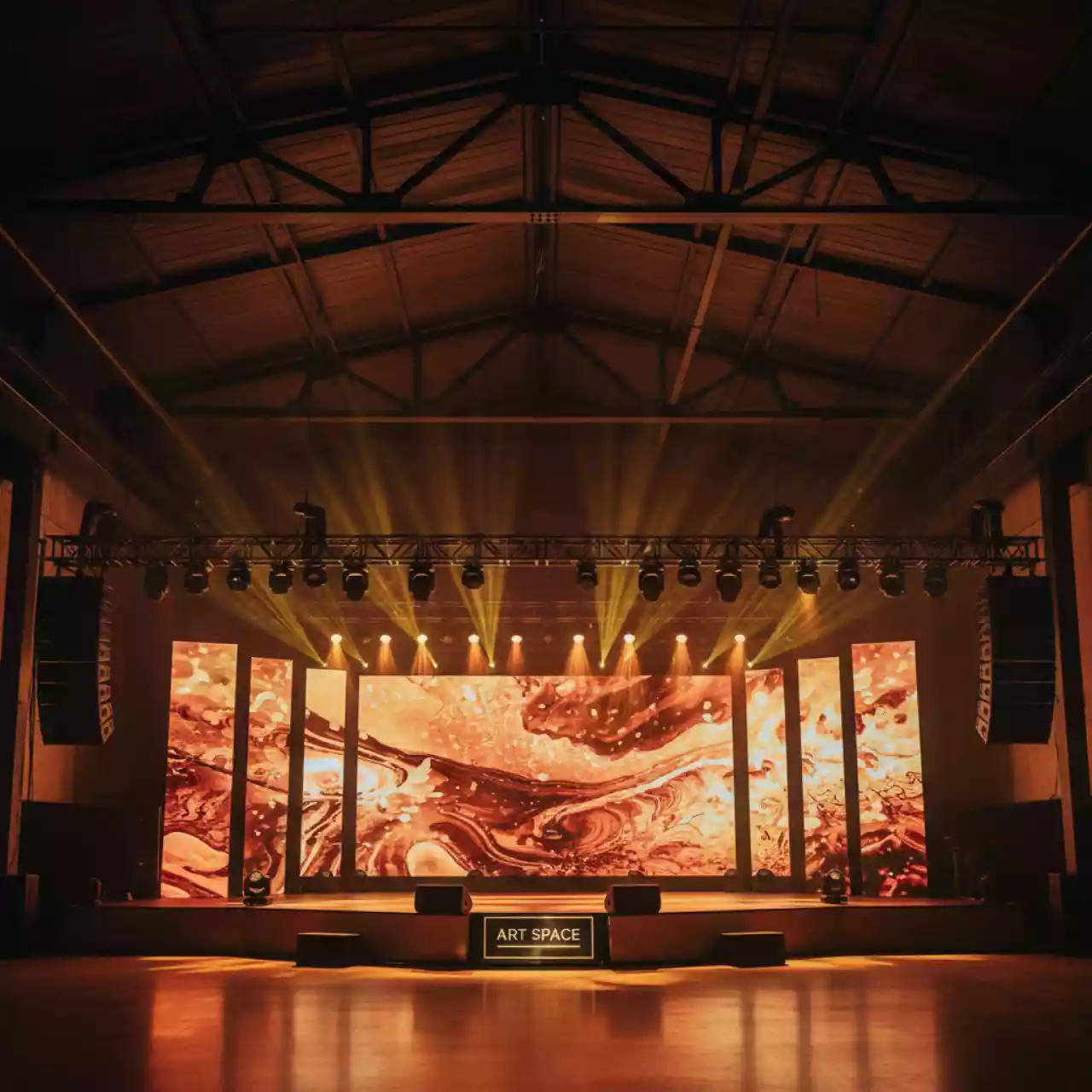 Аренда Техническое оснащение концертного зала Государственного музея Эрмитаж в банкетном зале «Дельфин» — ART SPACE