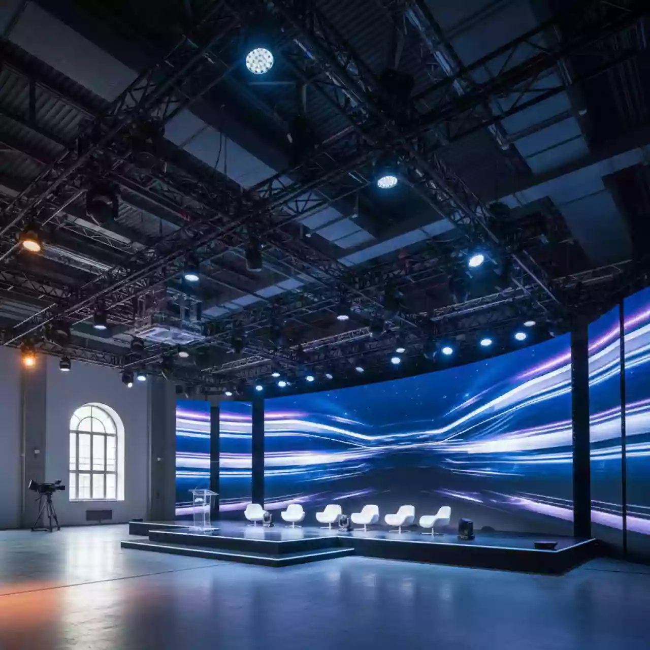 Аренда Техническое оснащение мероприятия видеооборудованием в МФК «Горный» — ART SPACE