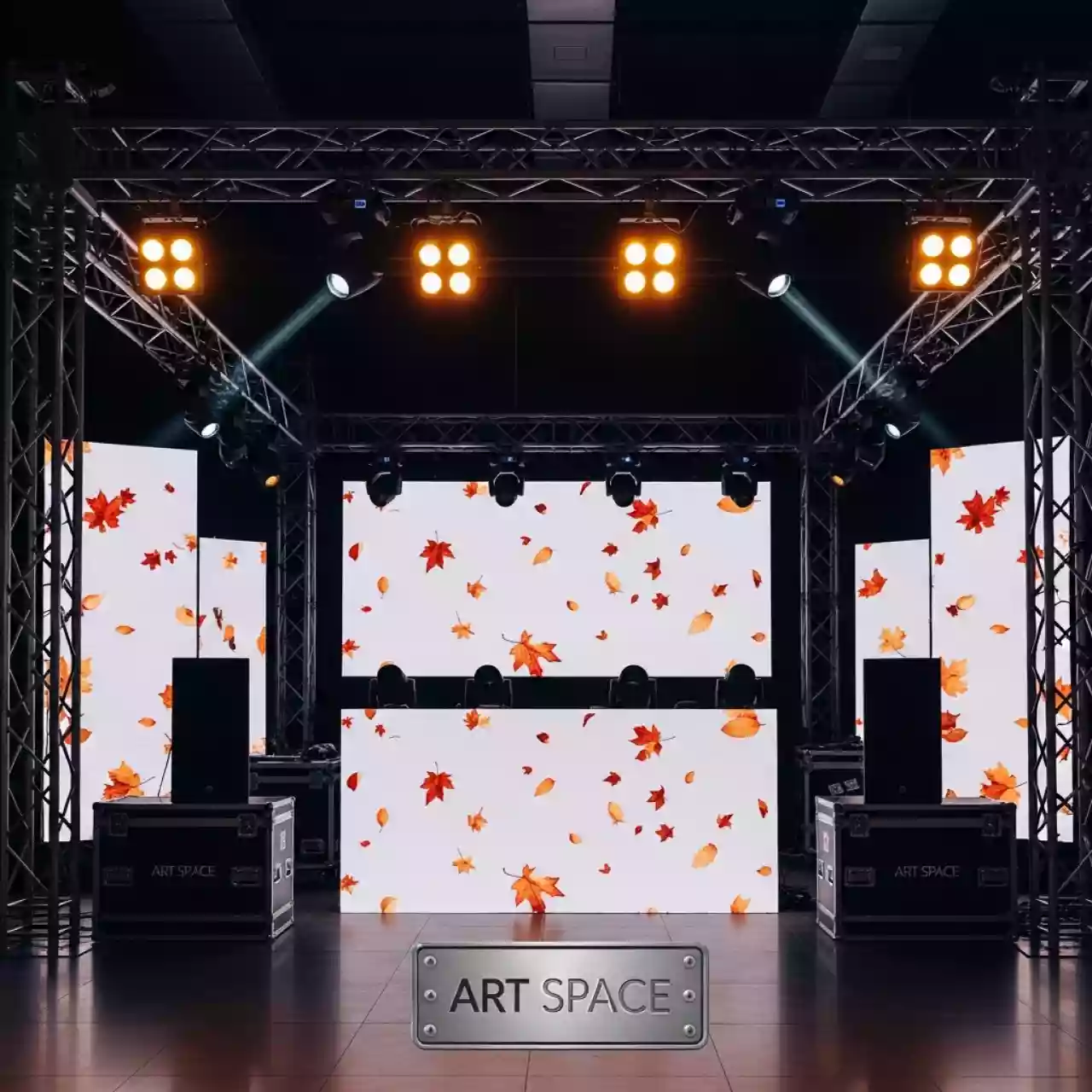 Аренда Техническое оснащение площадок на фестивале в МФК «Горный» — ART SPACE