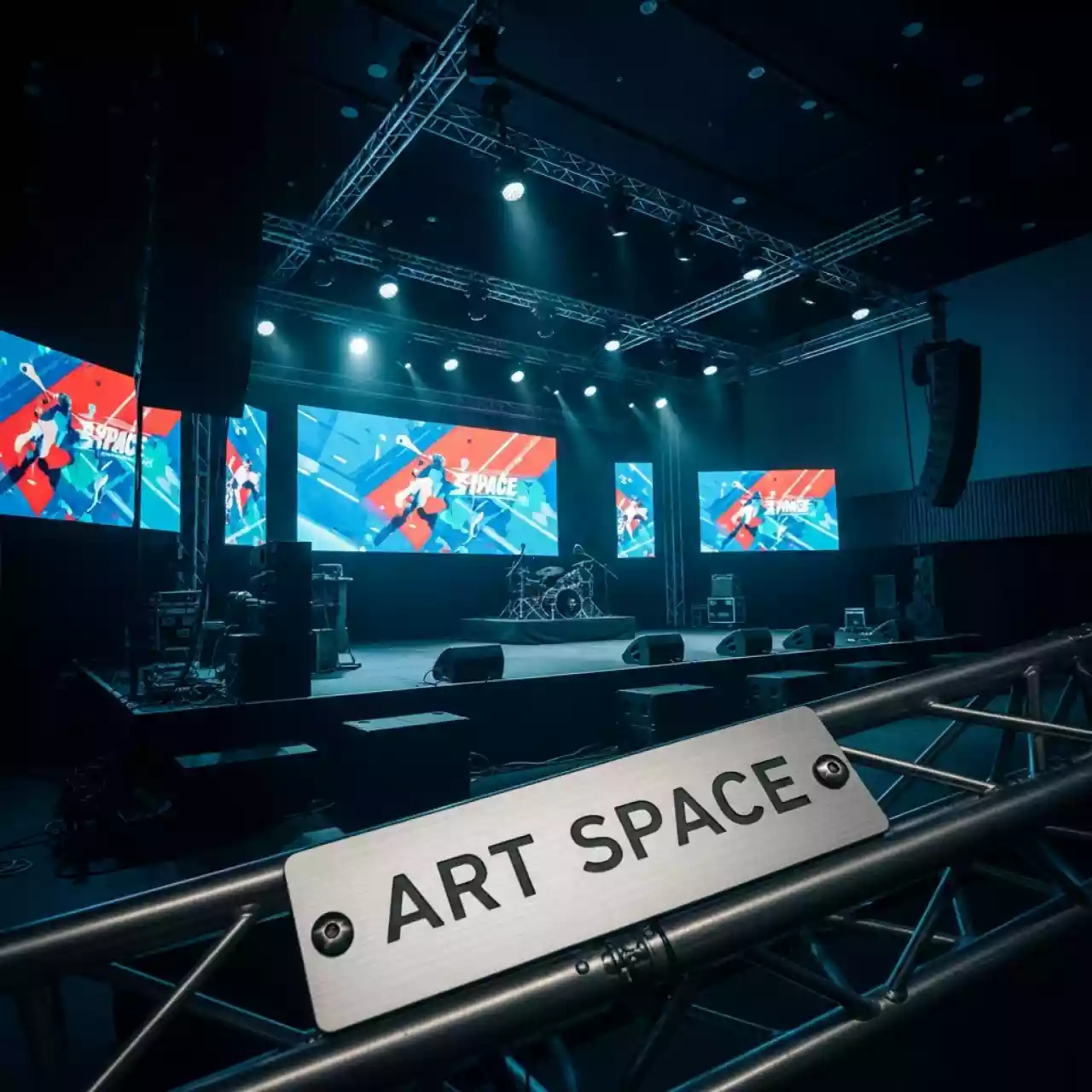 Аренда Техническое оснащение праздничного концерта в КЗ Мьюзик Холл в пляжном комплексе VinoGrad — ART SPACE