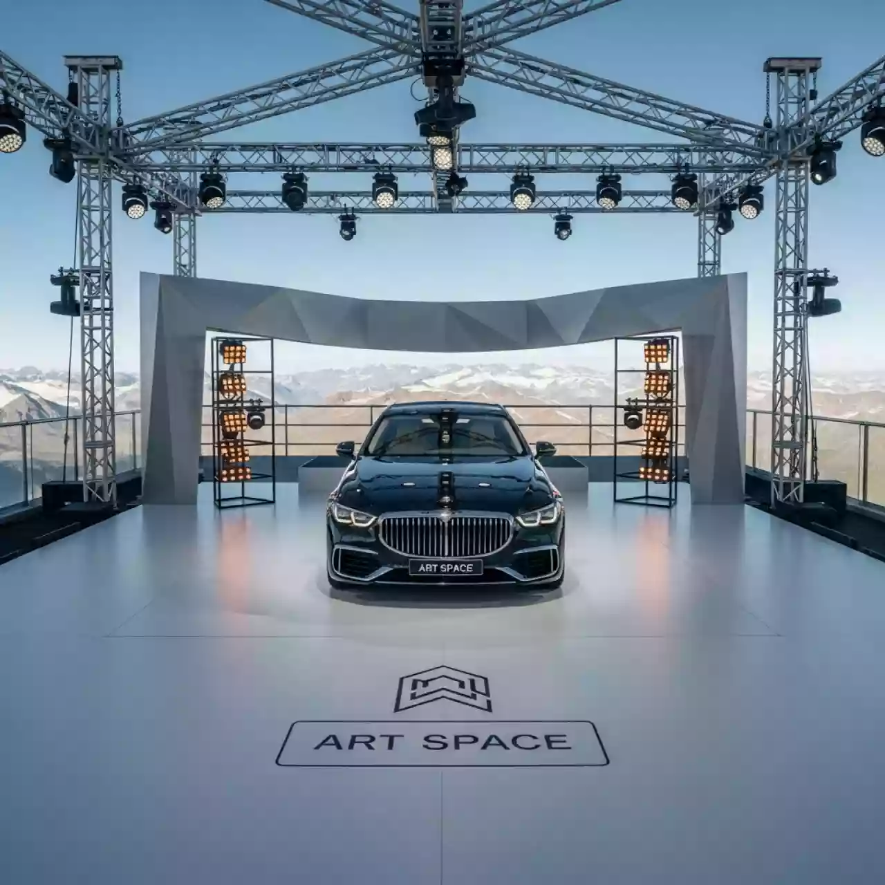 Аренда Техническое оснащение презентации Jaguar XF на площадке Rosa Peak (2320м) — ART SPACE