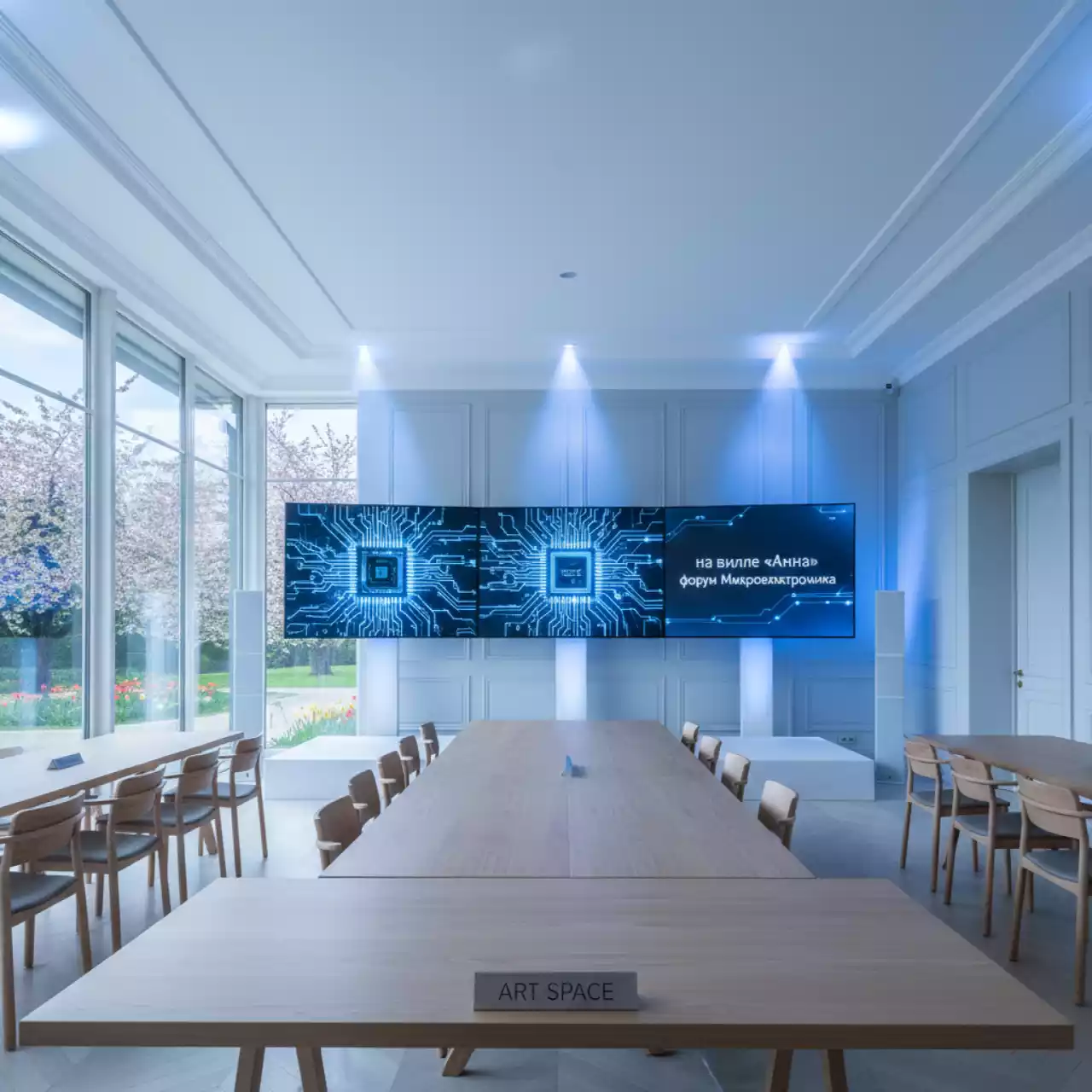 Аренда технического оснащения фестиваля Видфест на вилле «Анна» — ART SPACE