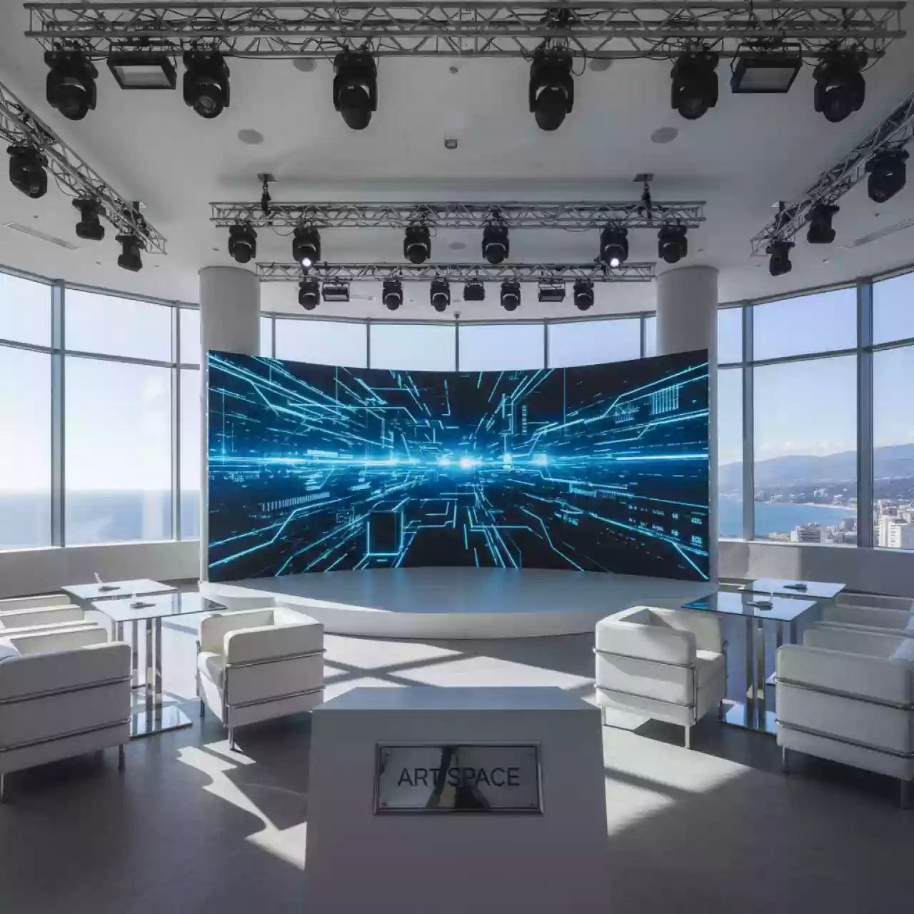 Аренда Технологии интерактивные в Courtyard by Marriott Sochi — ART SPACE