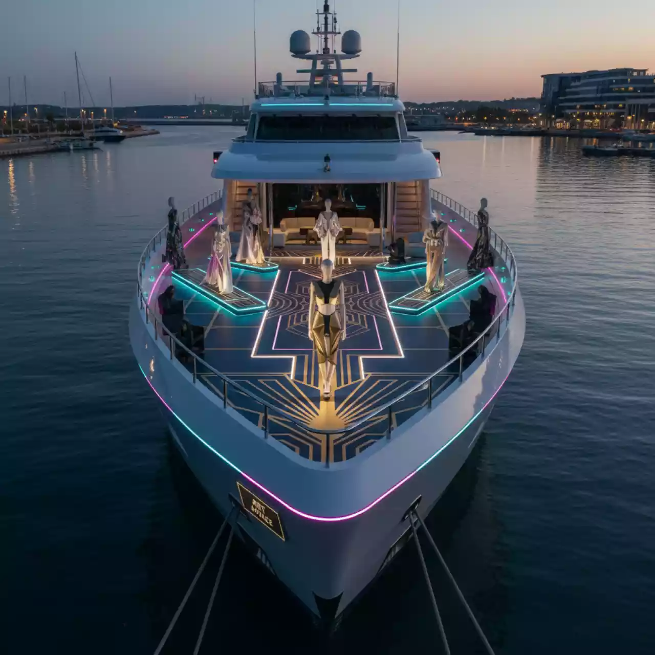 Аренда Тематика Супердискотека 90 х на VIP-яхте (Имеретинский порт) — ART SPACE