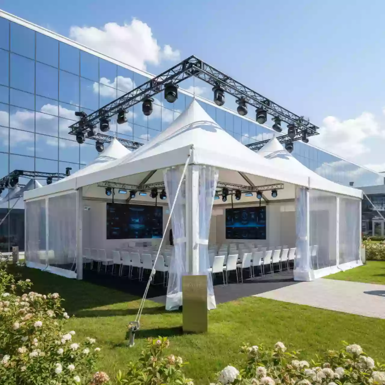 Аренда Тент Сидней 20х18 м в Керлинговом центре «Ледяной куб» — ART SPACE