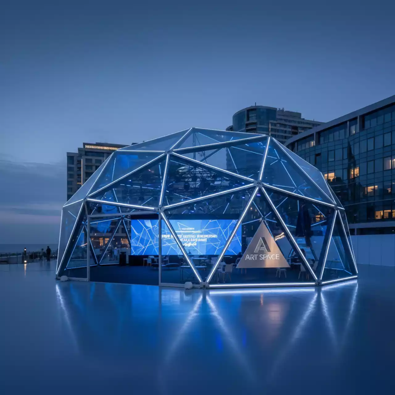 Аренда Тента для конференций в комплексе Sea Galaxy — ART SPACE