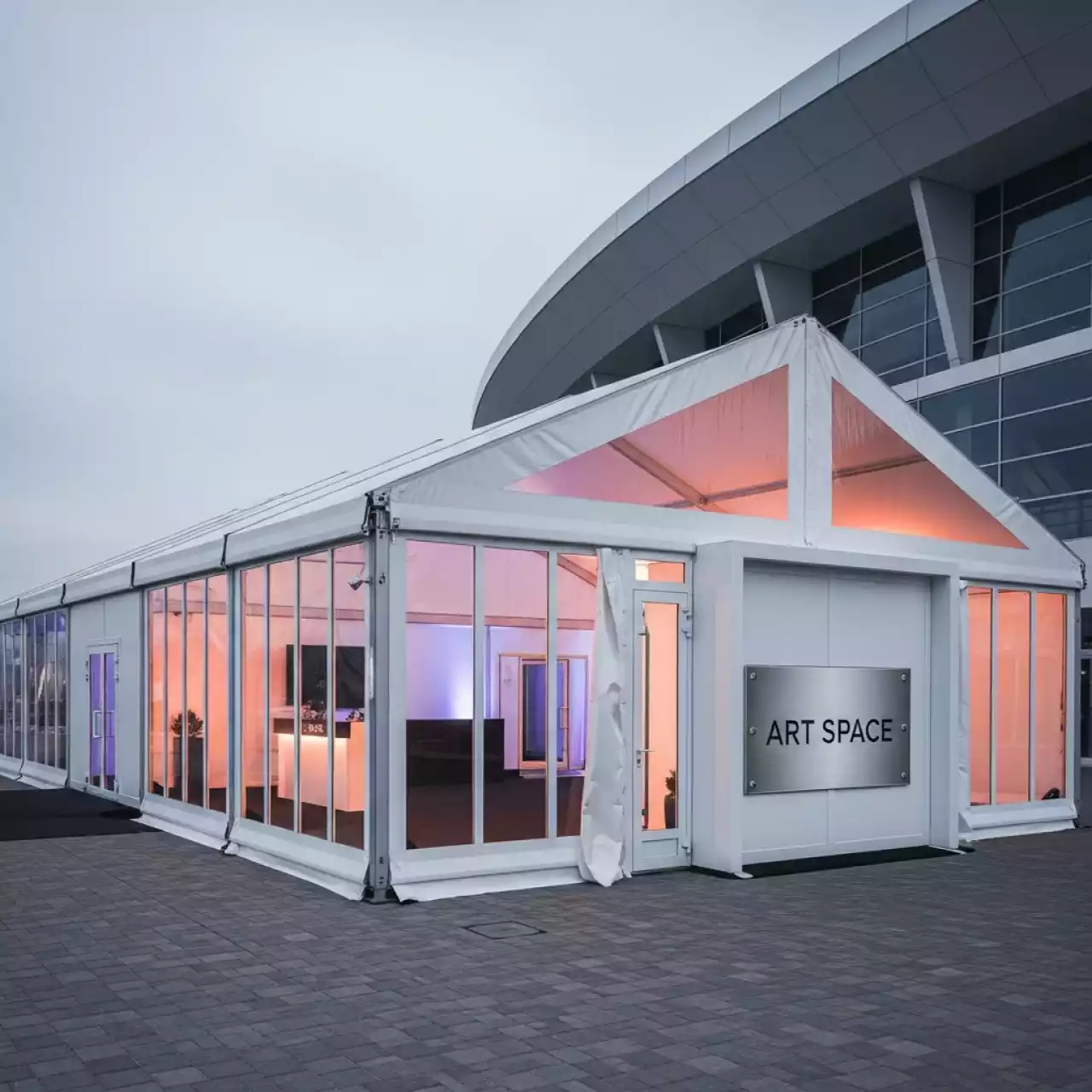 Аренда Тентовая конструкция Röder Solution 10 в VK Stadium Sirius — ART SPACE