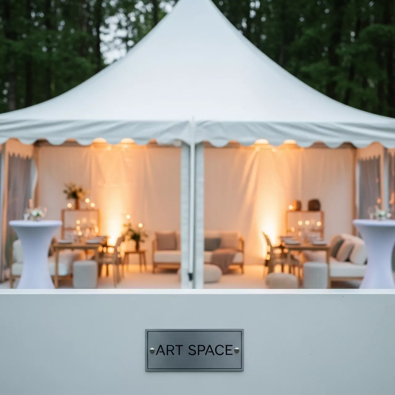 Аренда Тентовый ангар склад в ресторане «Баран-Рапан» — ART SPACE
