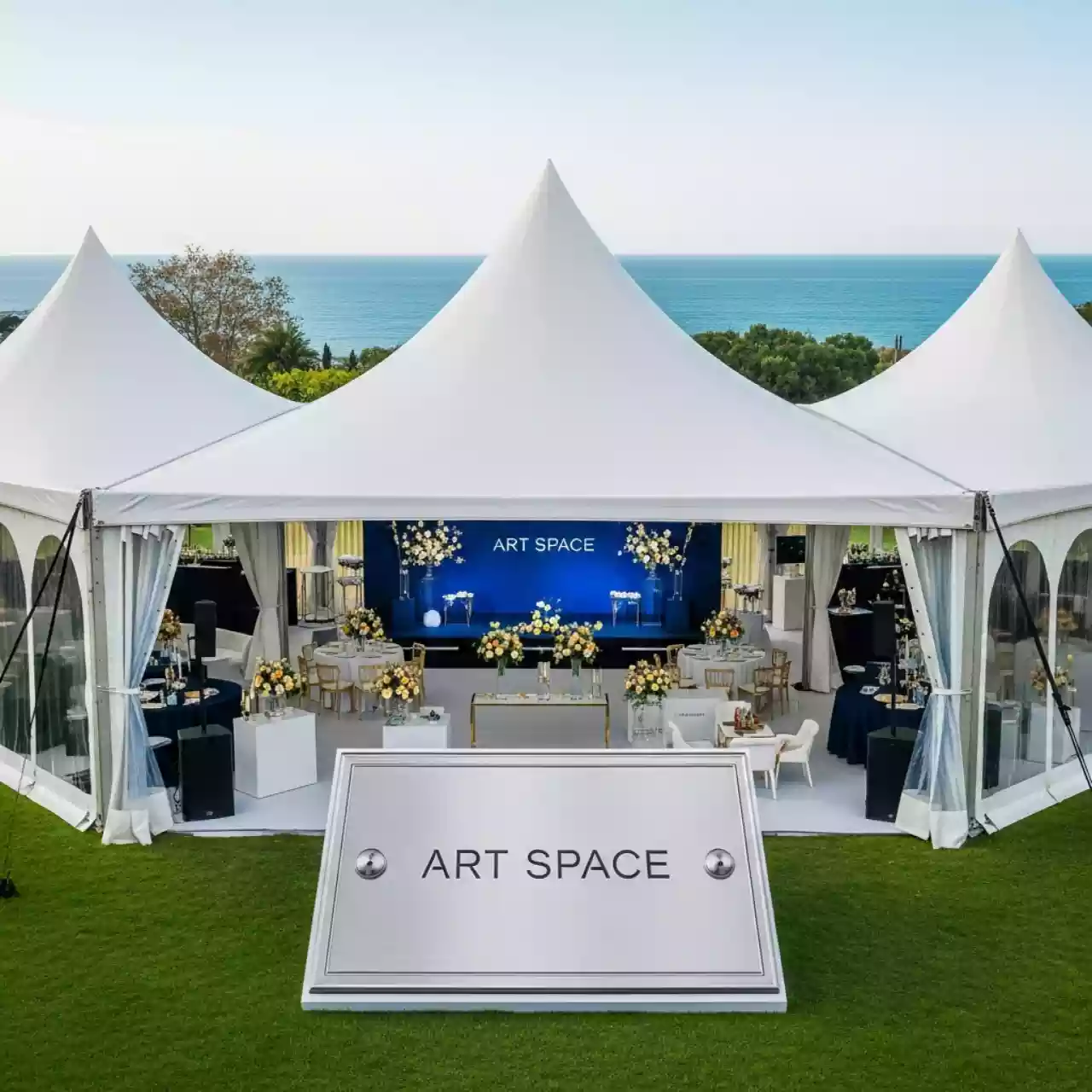 Аренда Тенты Grande Festa в комплексе Sea Galaxy — ART SPACE