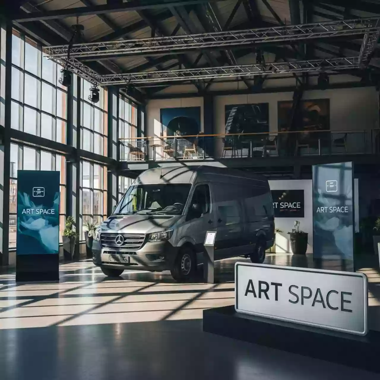 Аренда Тест драйв Газели Next закрытый в ресторане «Brunello» — ART SPACE