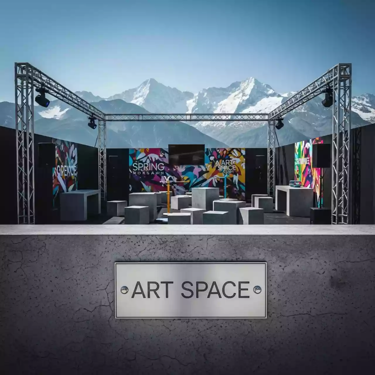 Аренда Тимбилдинг "Большой кэш МНТК" на площадке Rosa Peak (2320м) — ART SPACE