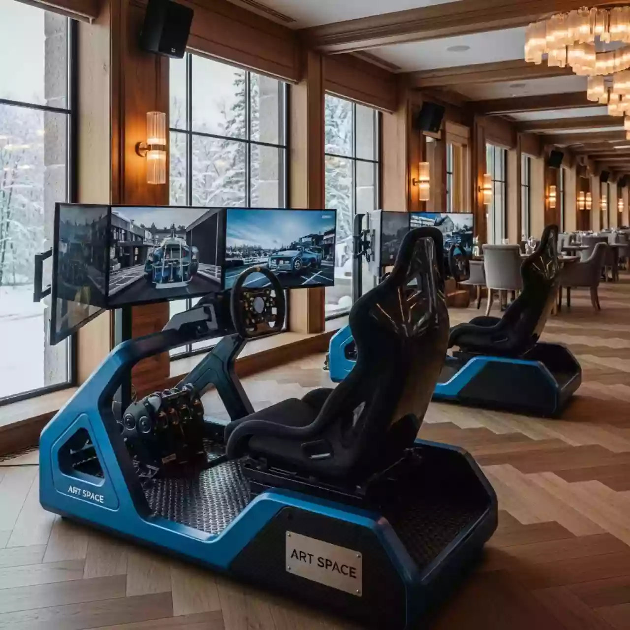 Аренда Тимбилдинг "Гонки на болидах Формулы 1" в ресторане «Сыроварня» — ART SPACE