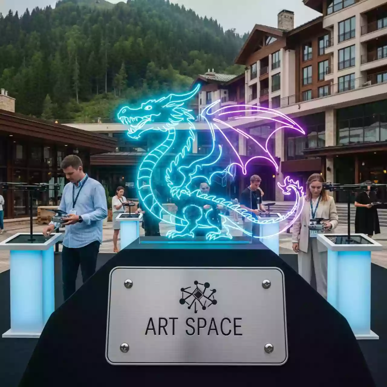 Аренда Тимбилдинг "Как приручить дракона" в Rixos Krasnaya Polyana — ART SPACE