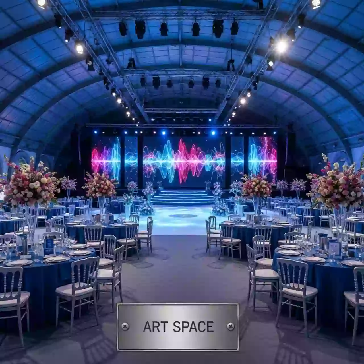 Аренда Тимбилдинг музыкальный с нейросетями в ледовом дворце «Роза Хутор» — ART SPACE