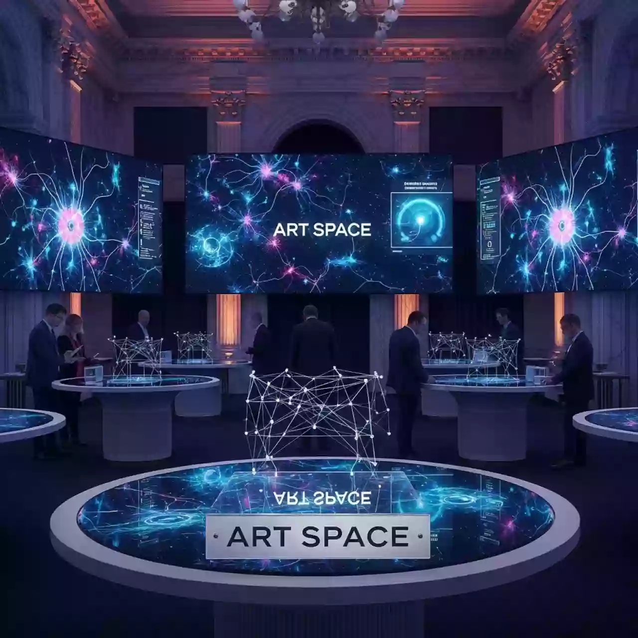 Аренда Тимбилдинг нейросетевой в VK Stadium Sirius — ART SPACE