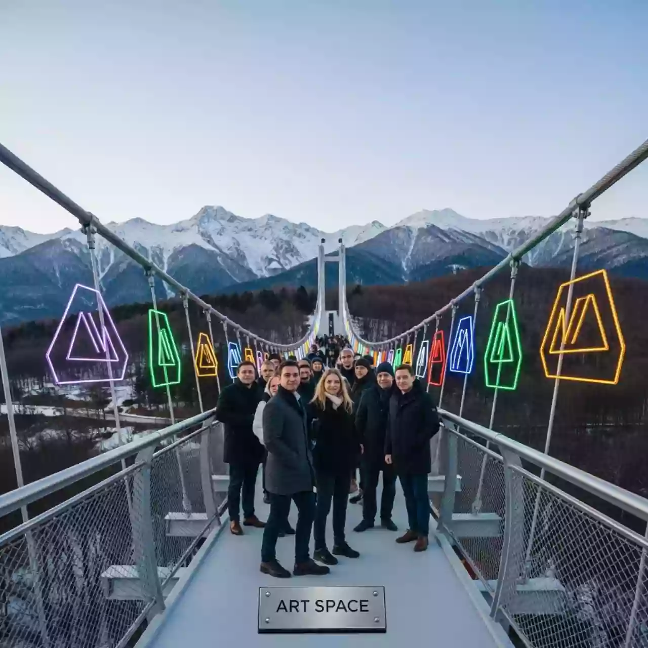 Аренда Тимбилдинг новогодний в Skypark Sochi — ART SPACE
