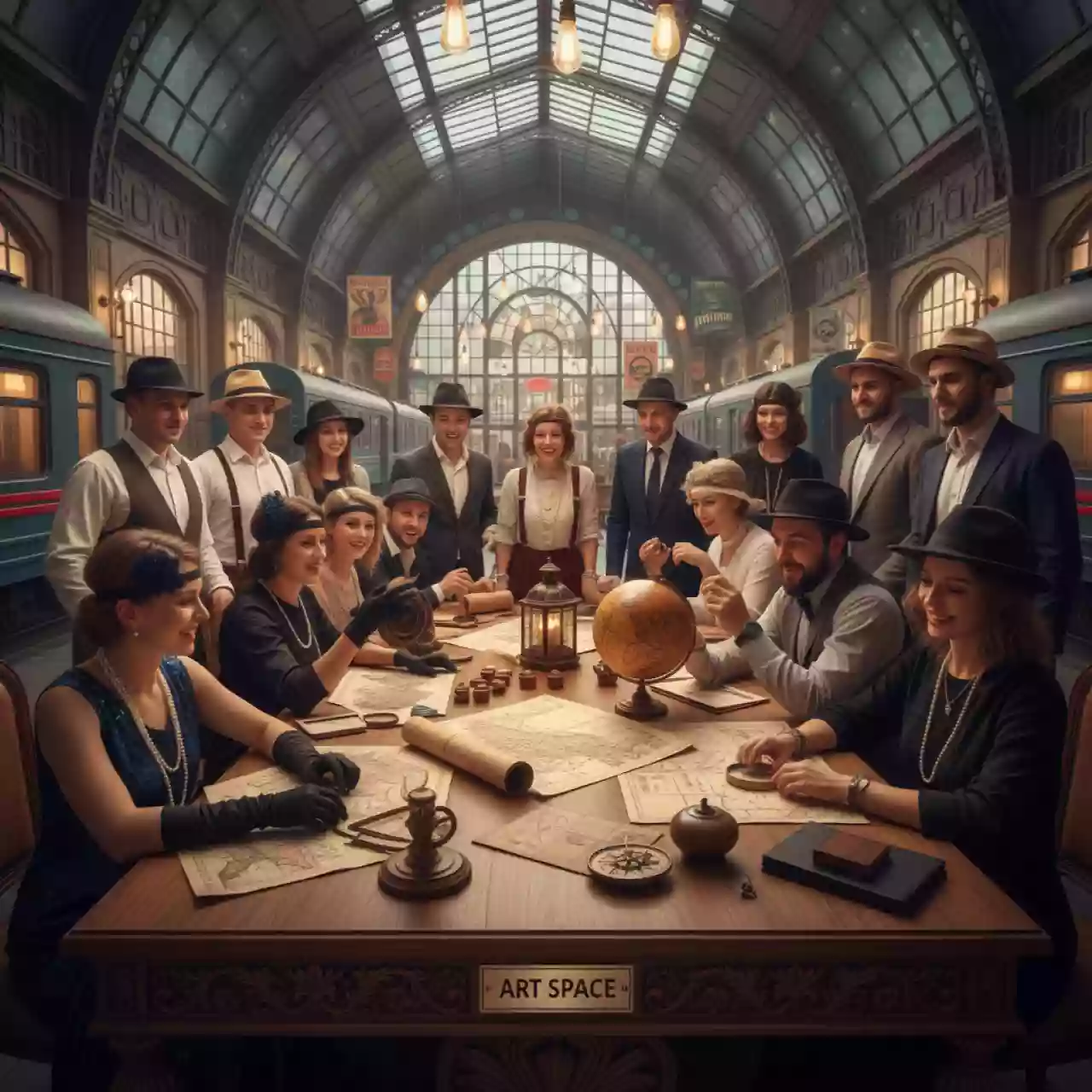 Аренда Тимбилдинг "По следам Остапа Бендера" в отеле «Богатырь» — ART SPACE