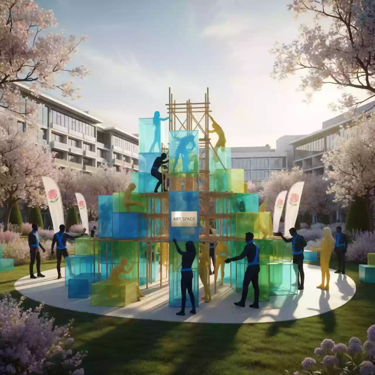 Аренда Тимбилдинг стройка века в Swissôtel Resort Sochi Kamelia — ART SPACE