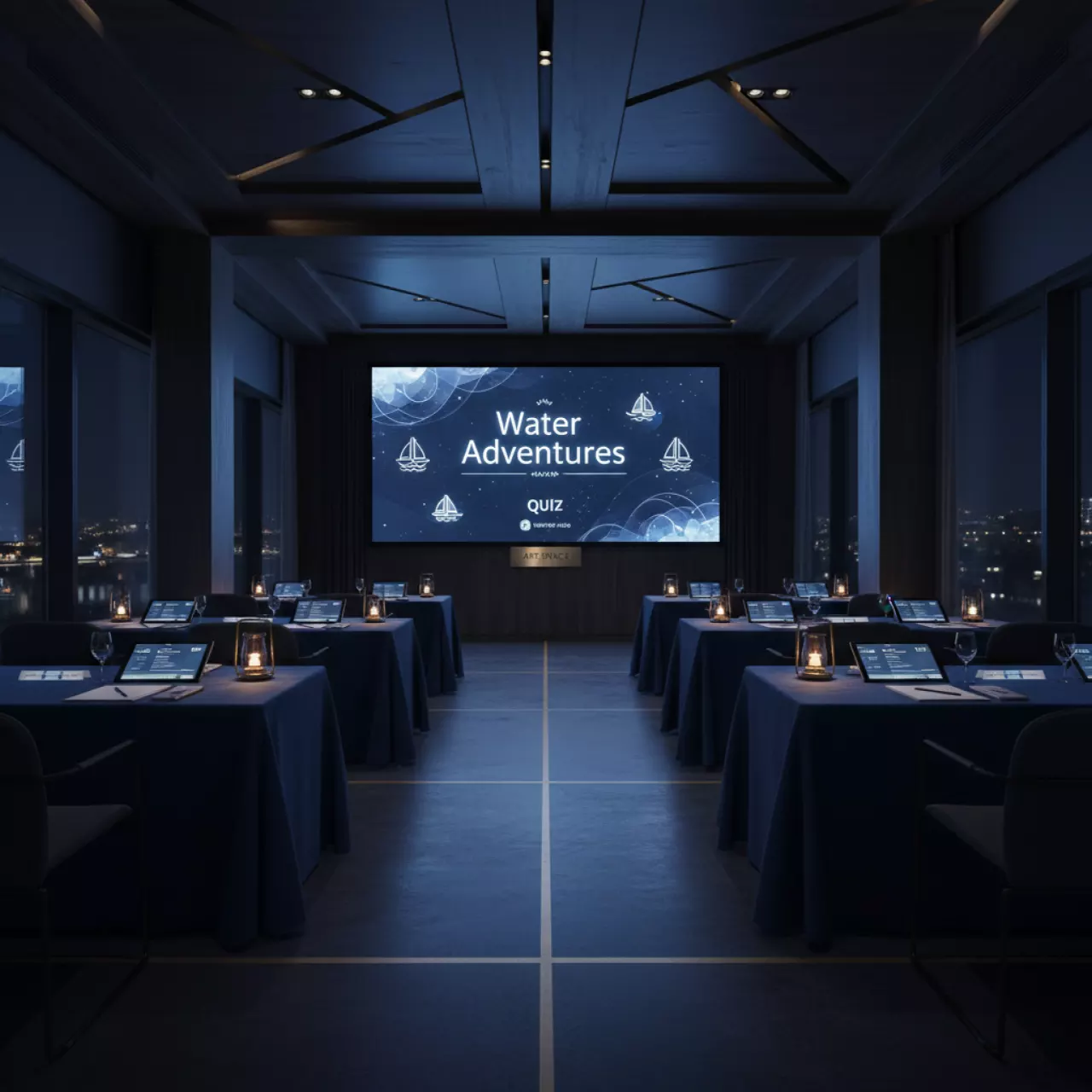 Аренда Тимбилдинг «Водные приключения» в ресторане «Brunello» — ART SPACE