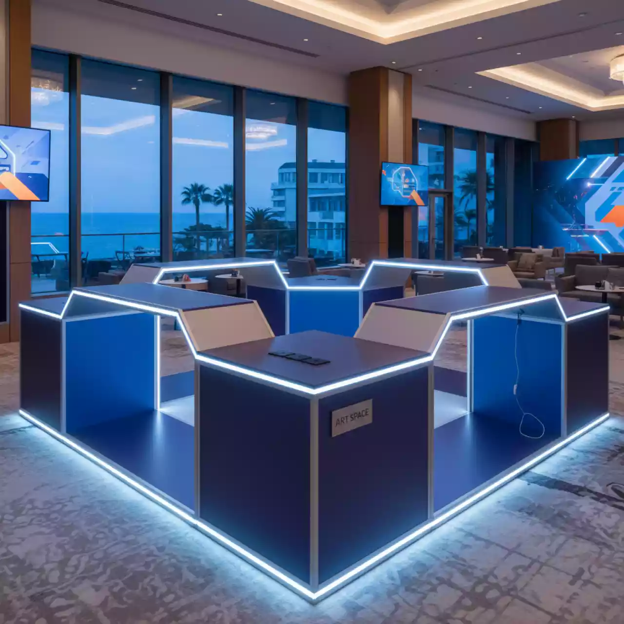 Аренда Торговый островок 3500х2500 мм в отеле Hyatt Regency Sochi — ART SPACE