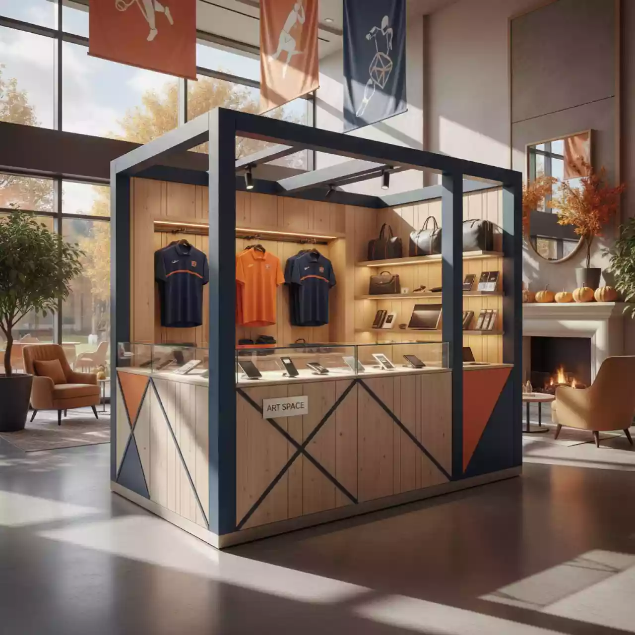 Аренда Торговый островок Harley Davidson в Novotel Resort — ART SPACE