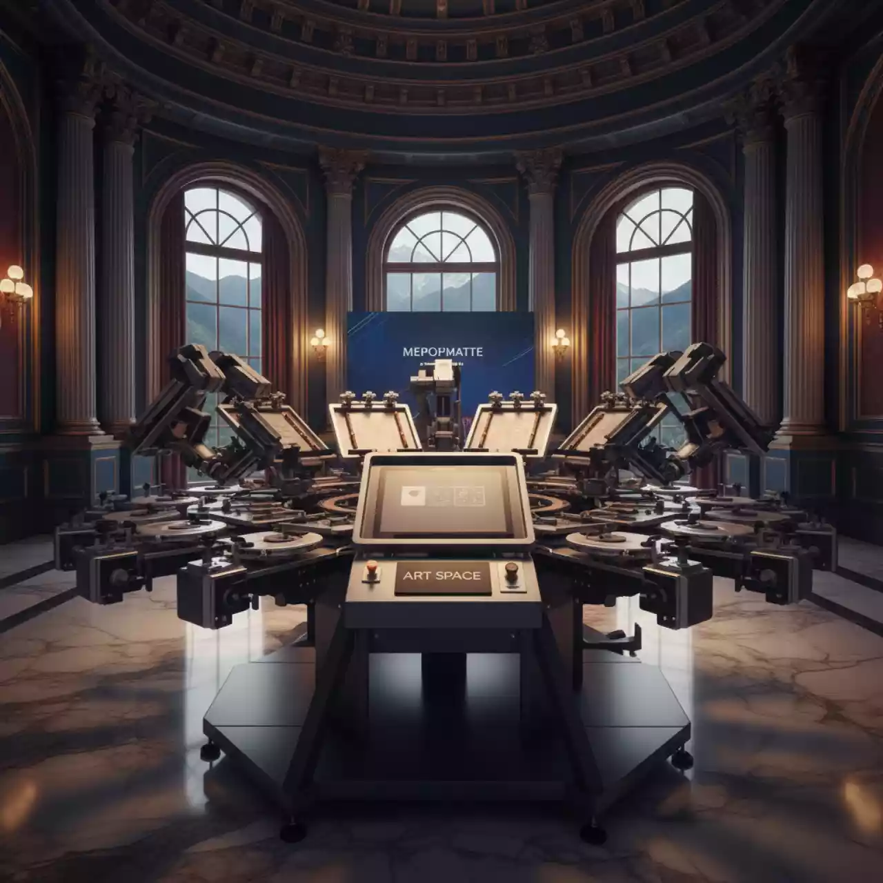 Аренда Трафаретный станок Sroque Roqprint You XL Plus P12C10 в Golden Tulip Rosa Khutor — ART SPACE