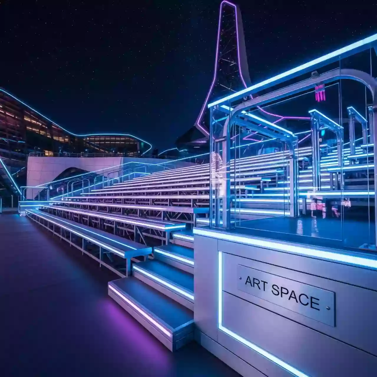 Аренда Трибуна сценическая для концерта в ОКЦ «Галактика» — ART SPACE