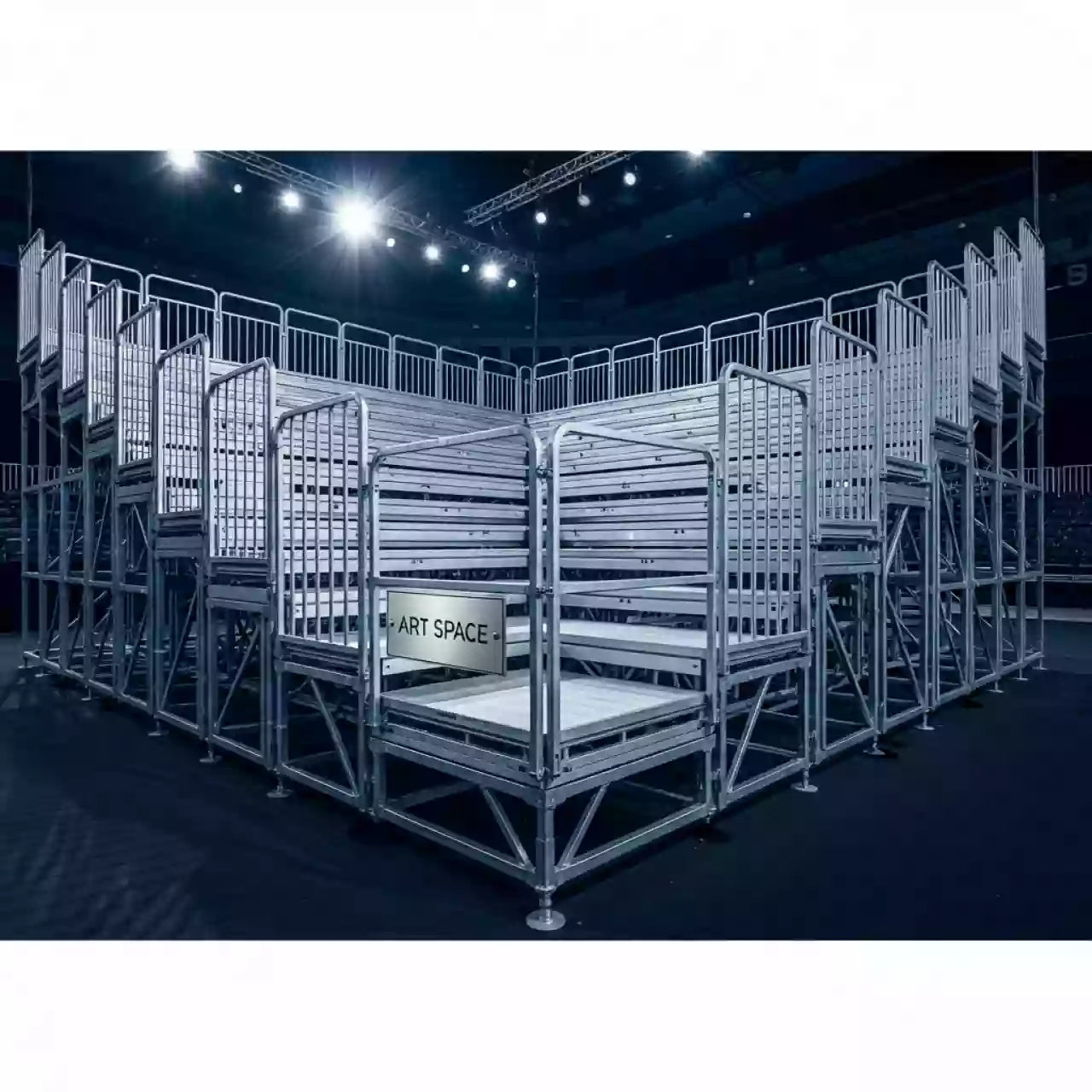 Аренда Трибуны модульные Layher 86х33 в Сириус Арене — ART SPACE