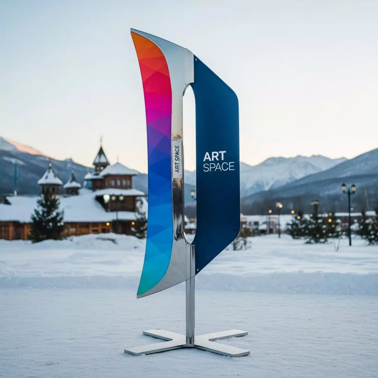 Аренда Твин блэйд 4,8 м в этно-парке «Моя Россия» — ART SPACE