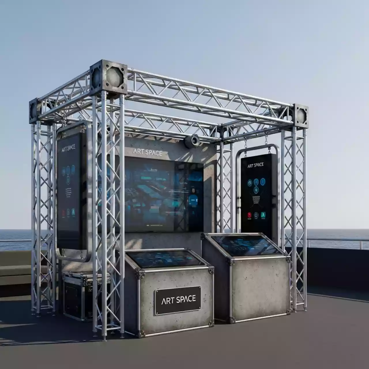 Аренда Уголок гражданско патриотического воспитания AVKompleks Россия Минимальный на VIP-яхте (Имеретинский порт) — ART SPACE