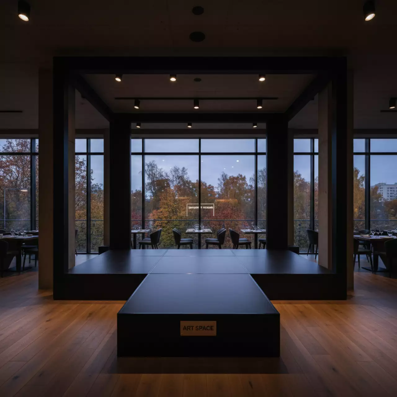 Аренда Установка сценического комплекса 10х8 м в ресторане «La Terrazza» — ART SPACE