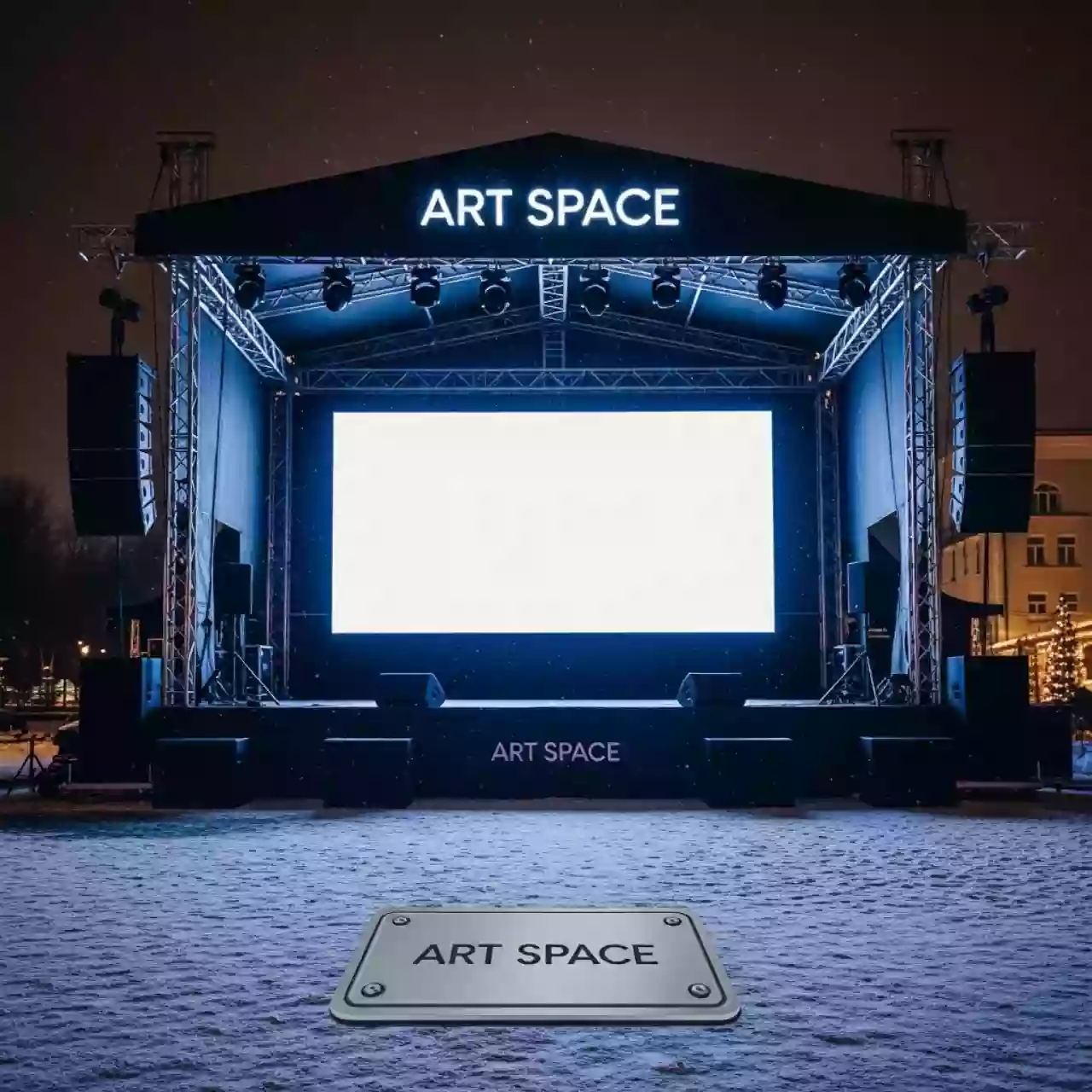 Аренда Установка сцены уличной 10х14 в ресторане «Brunello» — ART SPACE