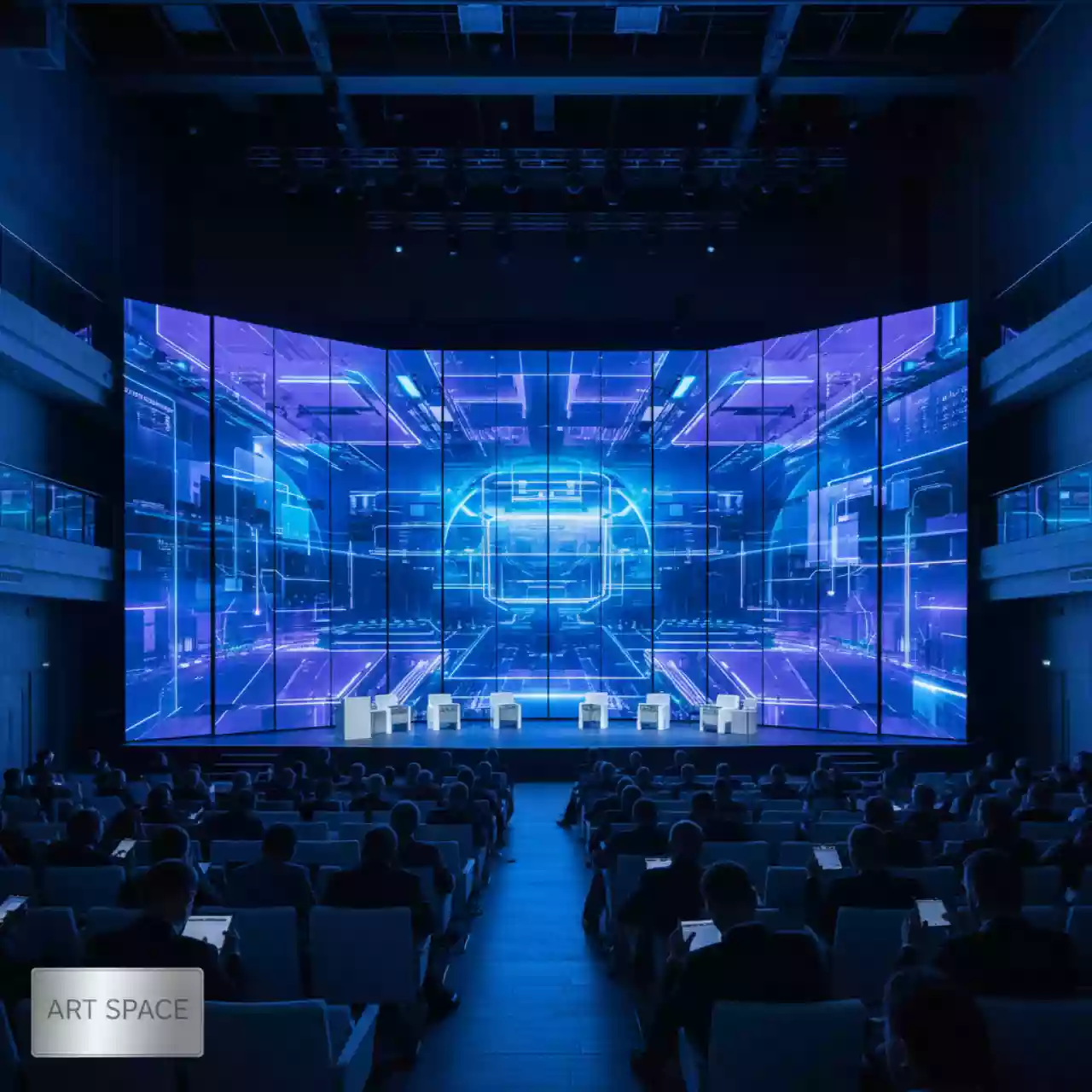 Аренда Установка светодиодных экранов в VK Stadium Sirius — ART SPACE