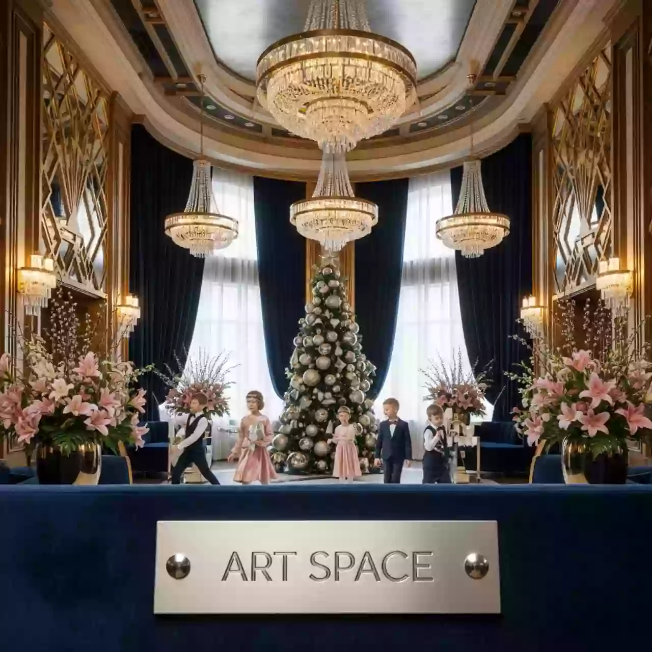 Аренда Утренники новогодние для детей в казино «Сочи» — ART SPACE