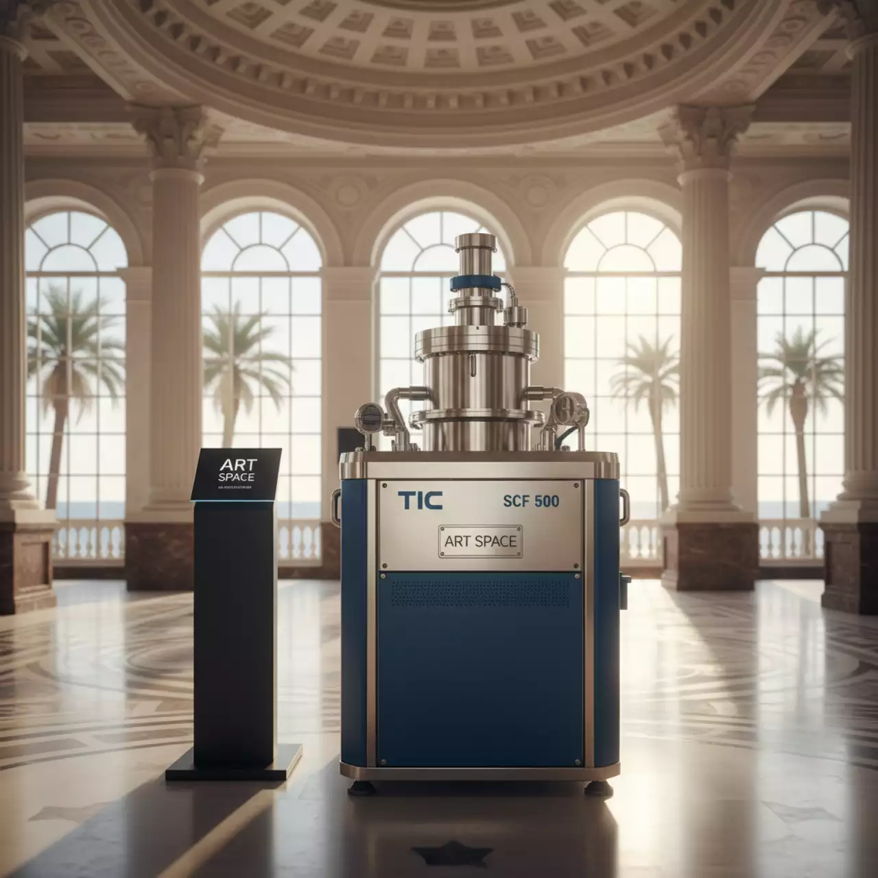 Аренда Вакуумная система для TIC SCF 500 на территории Морпорта Сочи — ART SPACE