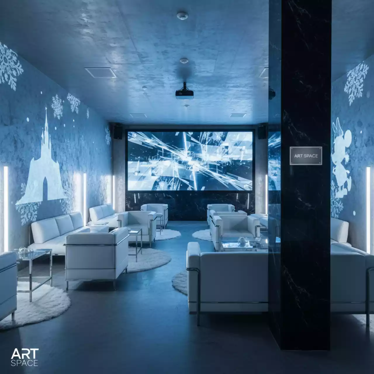 Аренда Вечеринка Дисней в клубе Berloga в конгресс-холле отеля Жемчужина — ART SPACE