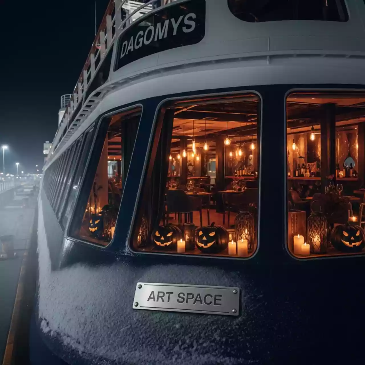 Аренда Вечеринка Хэллоуин на теплоходе «Дагомыс» — ART SPACE