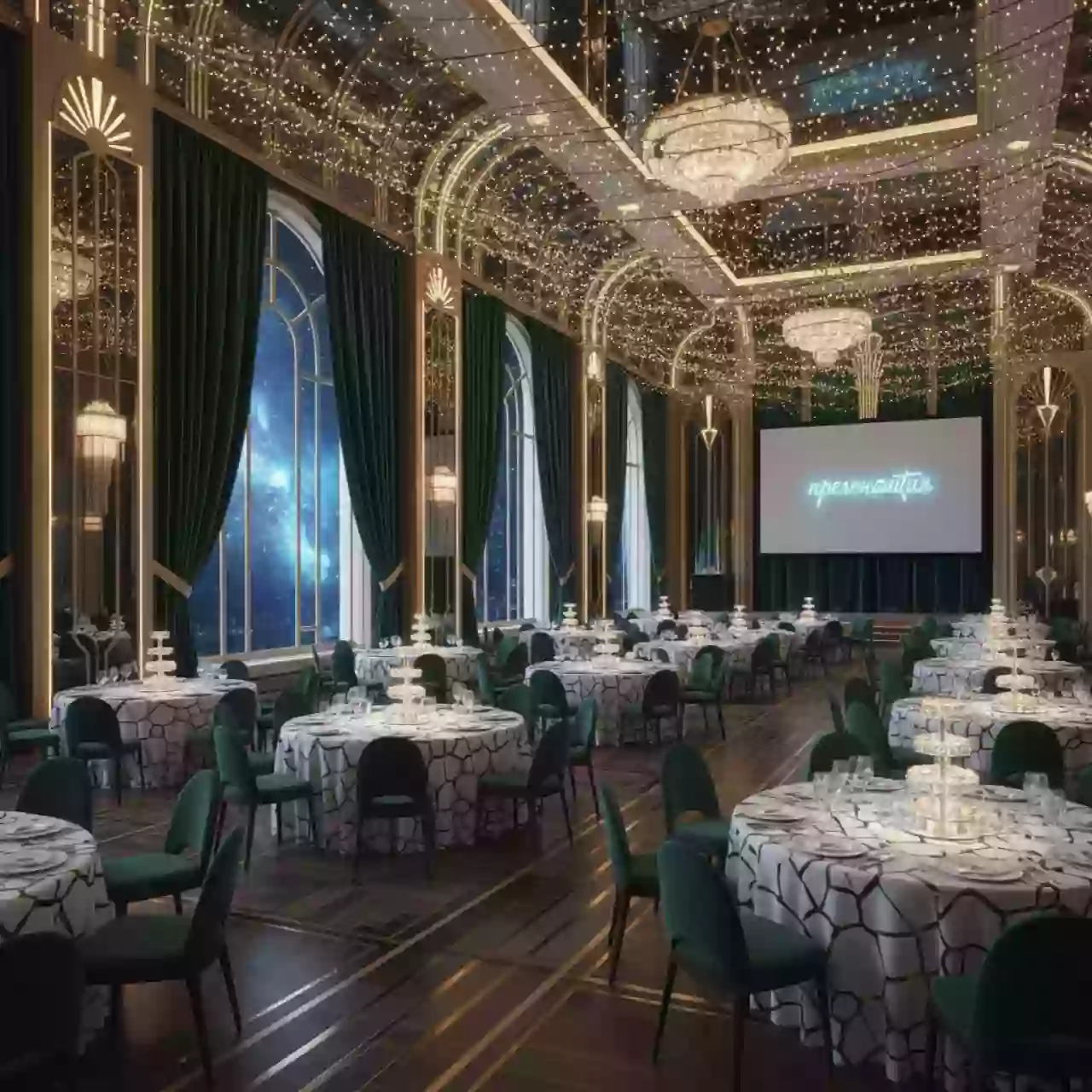 Аренда Вечеринка новогодняя в Gamma Sirius — ART SPACE