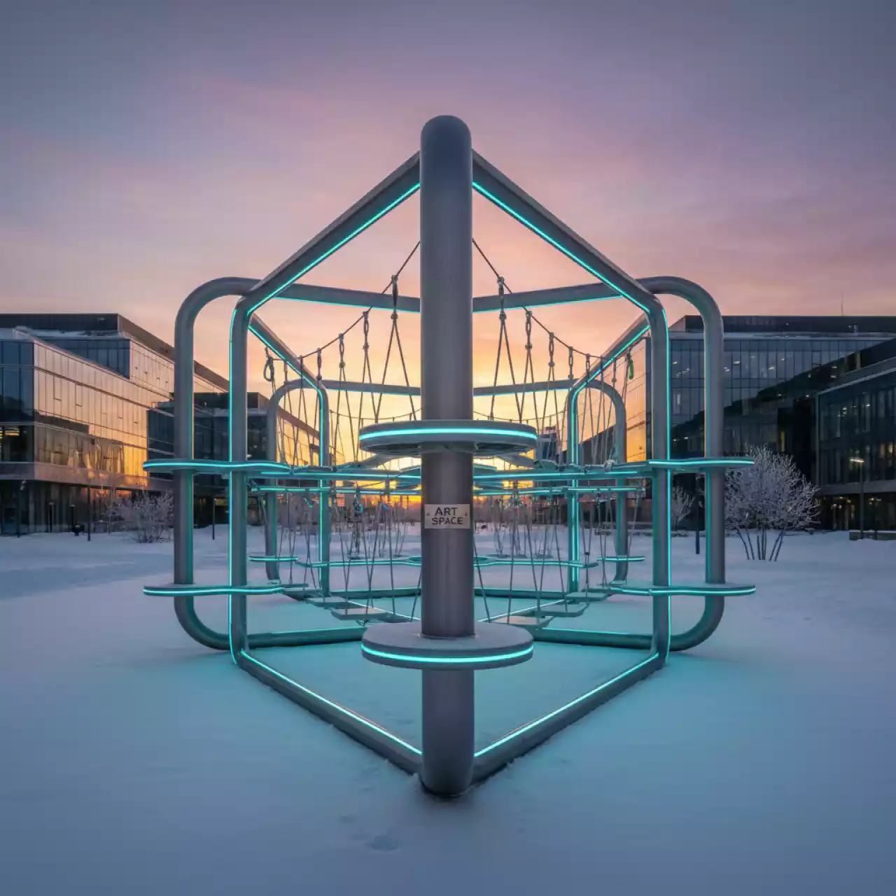 Аренда Веревочный парк мобильный в Университете «Сириус» — ART SPACE