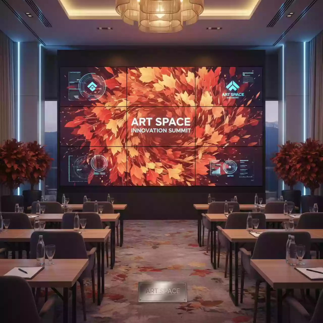 Аренда Видеостена 4Diamond Grid DG55ENB703 3х3 55 в Sochi Marriott Krasnaya Polyana — ART SPACE