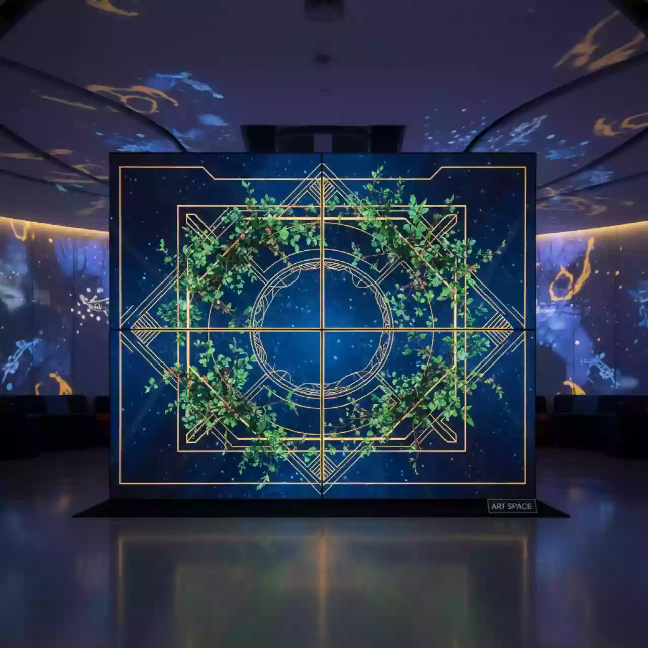 Аренда Видеостена BOE VP46L A 2х2 в ледовом дворце «Большой» — ART SPACE