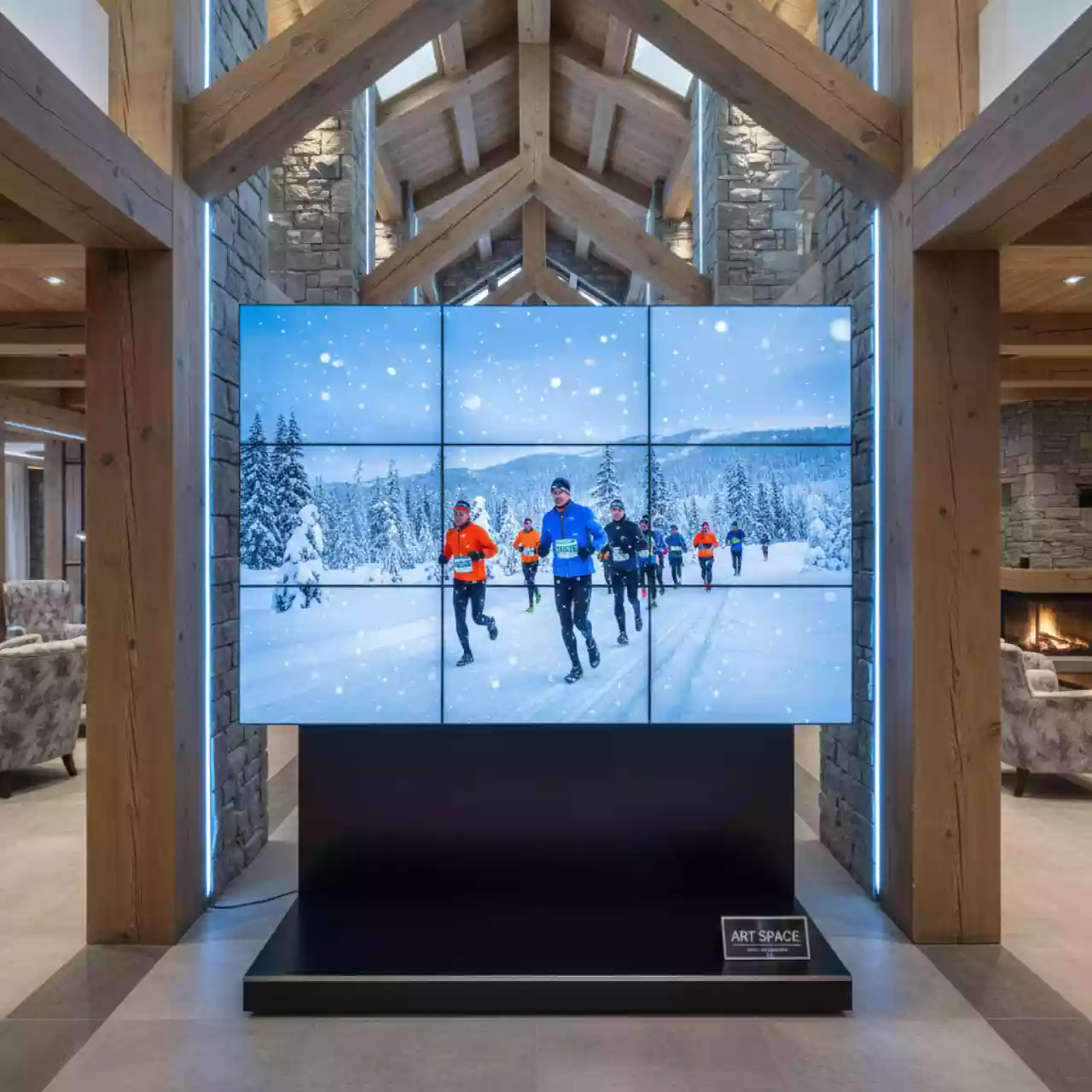 Аренда Видеостена CleverMic DP W55 3,5 500 3х3 165 в Поляна 1389 Отель и Спа — ART SPACE