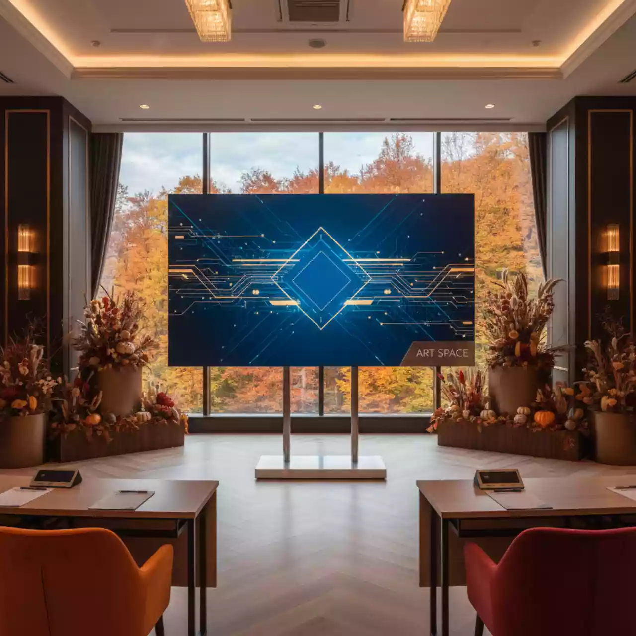 Аренда Видеостена LED all in one LG LAEC015 GN2 в Novotel Resort — ART SPACE